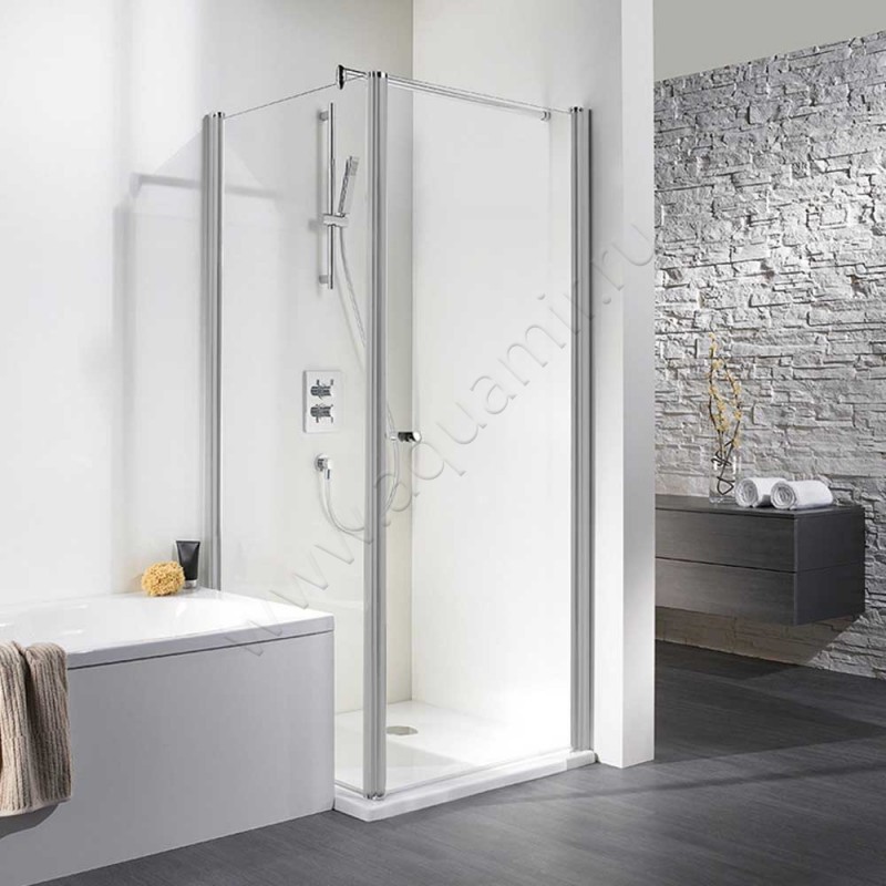 Душевая стенка для двери HSK Exklusiv 4320750150#200 в интерьере