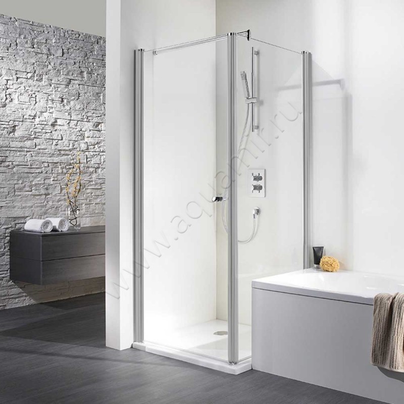 Душевая стенка для двери HSK Exklusiv 4320750150#200 в интерьере