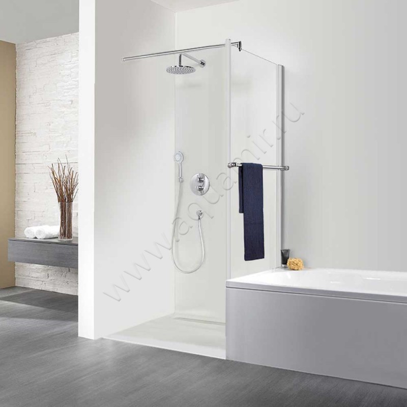 Душевая стенка для двери HSK Exklusiv 4410800450#175 в интерьере