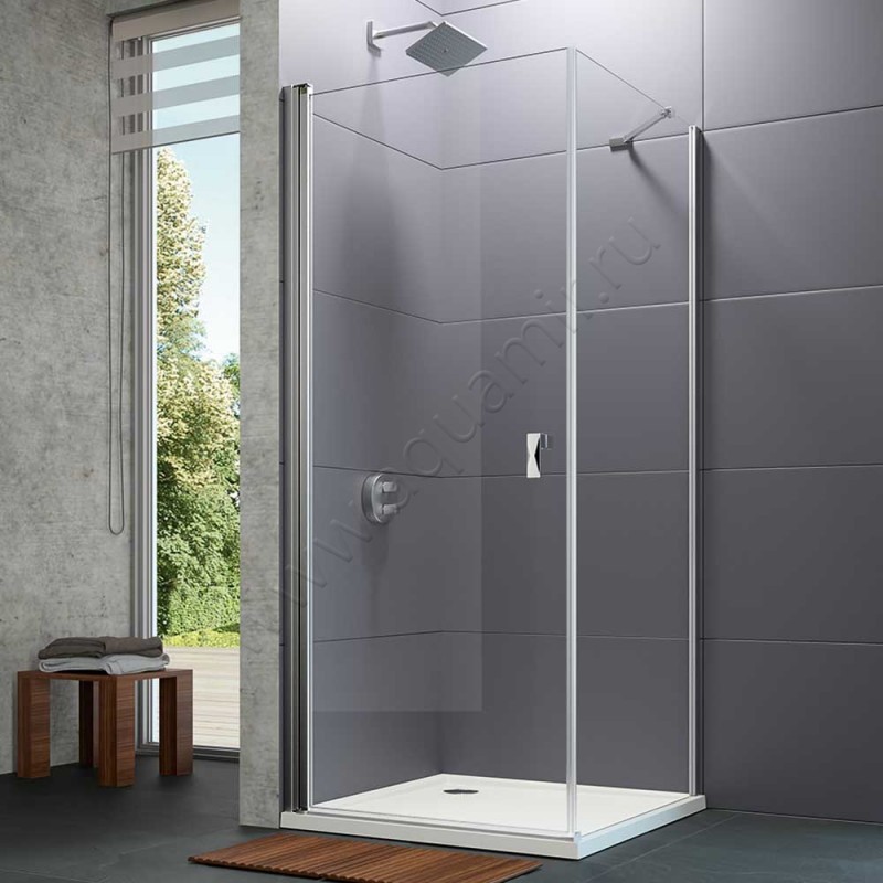 Душевая стенка Huppe Design pure 8P1012092321 в интерьере