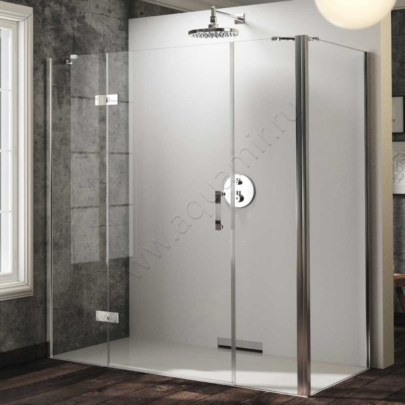 Душевая боковина Huppe Solva pure ST5002092322 в интерьере