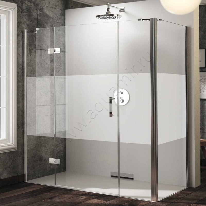 Душевая стенка Huppe Solva pure ST5013092373 в интерьере