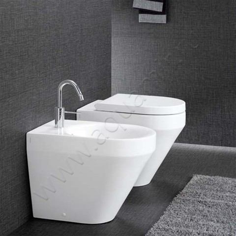 Биде напольное Hatria Daytime Evo 00YQ3501 в интерьере