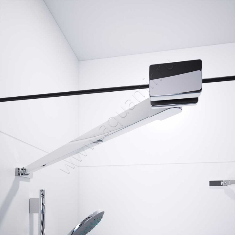 Душевая боковина для двери Huppe Classics 2 C23602087322 в интерьере