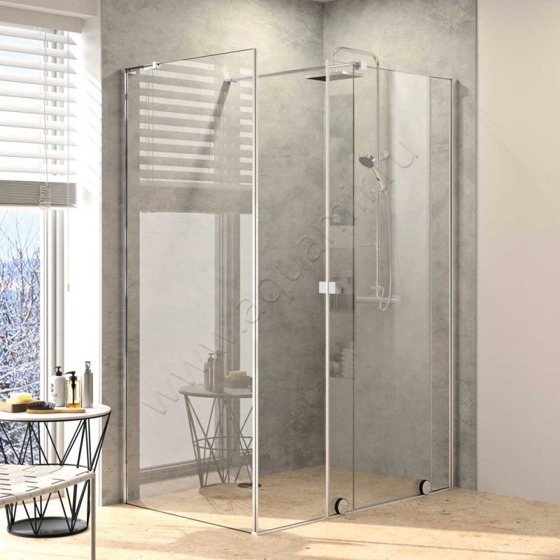 Душевая стенка Huppe Xtensa pure XT0306069321 в интерьере