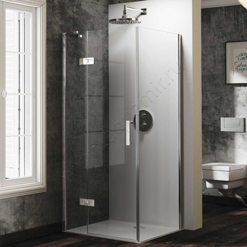 Душевая стенка Huppe Solva pure ST0802092321 в интерьере