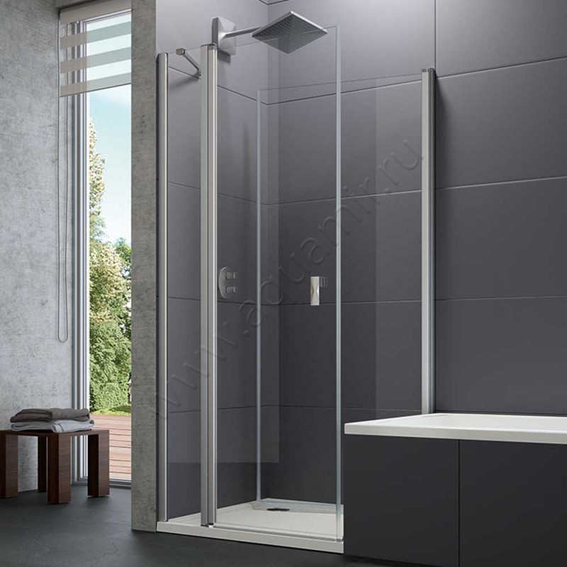 Душевая стенка Huppe Design pure 8P7704087322 в интерьере