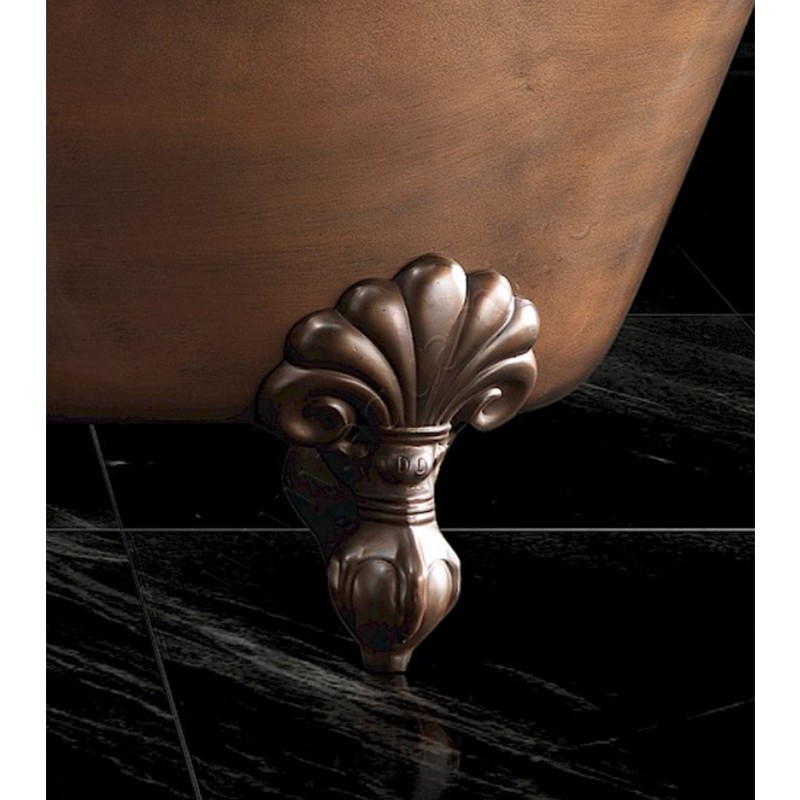 Чугунная ванна Devon & Devon Admiral Copper Effect 182x81 2MRADMIRALVARDD в интерьере