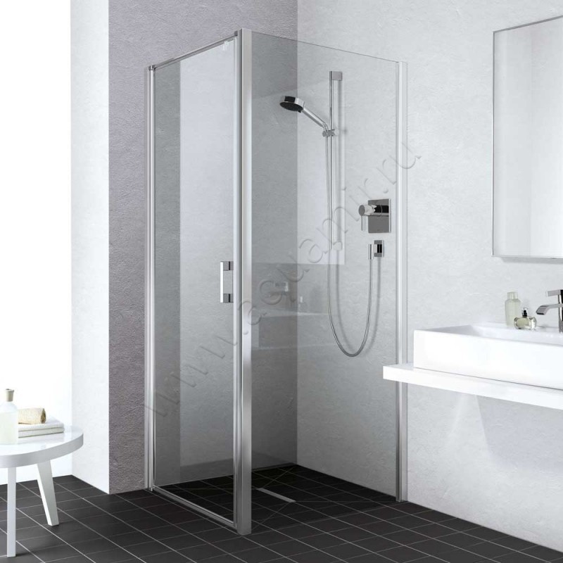 Душевая стенка Kermi Liga LITWD113181PK в интерьере