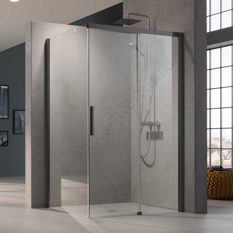 Душевая стенка Kermi Nica NITWL078203AK в интерьере