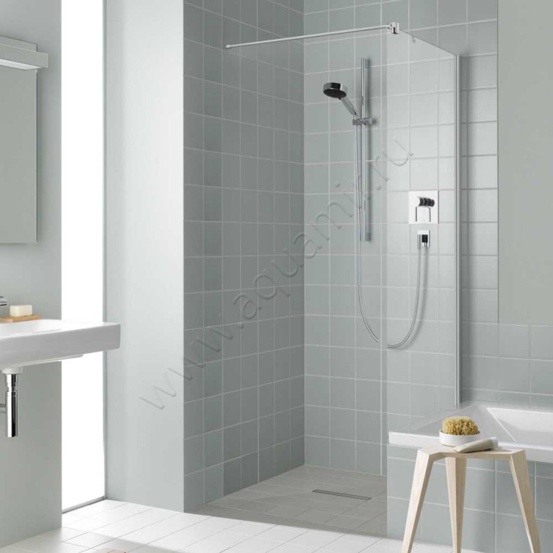 Душевая боковина для двери Kermi Liga LITVP07517VPK