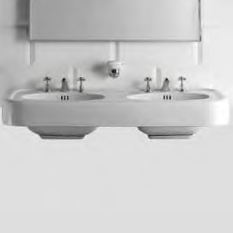 Раковина подвесная Devon & Devon Blues 124,5 см DEWDBLUES(1-3)FBI