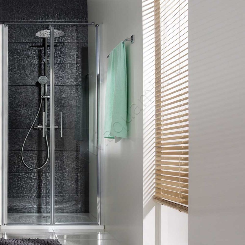 Маятниковая душевая дверь в нишу HSK Favorit Nova хром 138075-41-50