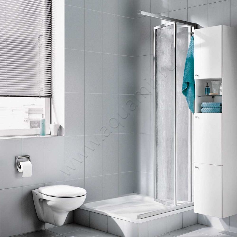 Складная душевая дверь для боковой стенки/боковой двери Kermi Nova 2000 N2EF20801811K