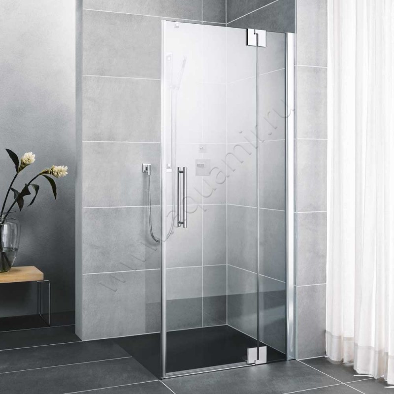 Маятниковая душевая дверь для боковой стенки Kermi Pasa XP PX1WR11020VPK