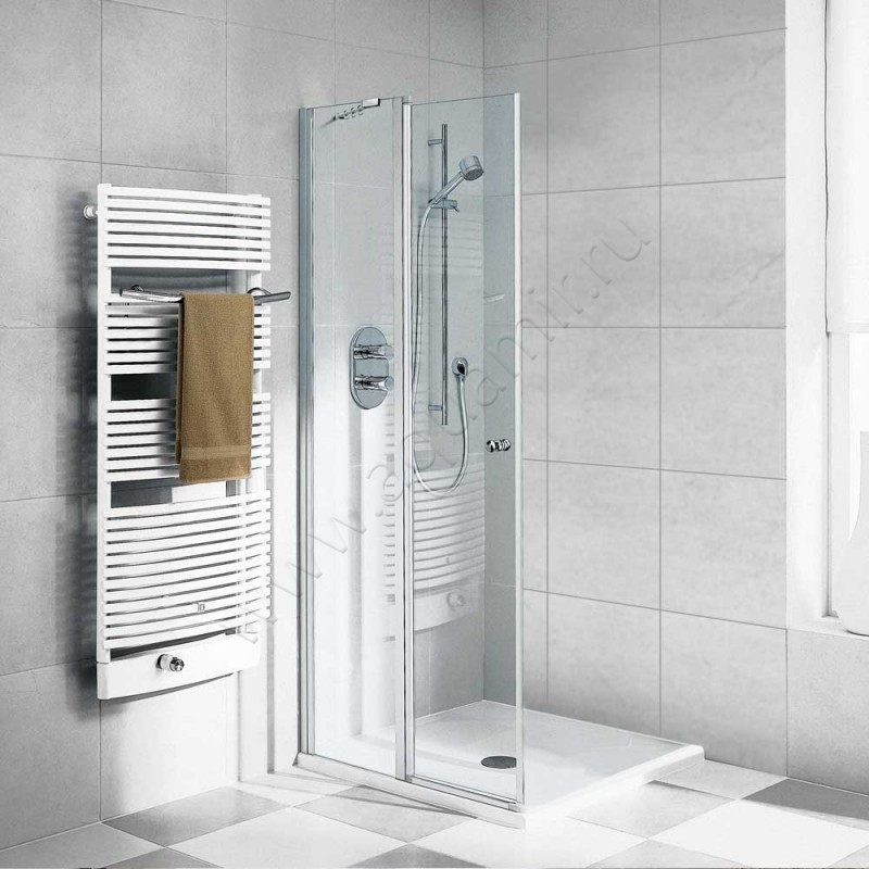 Маятниковая душевая дверь для комбинации с ответной частью Kermi Ibiza 2000 I2EOL070181AK