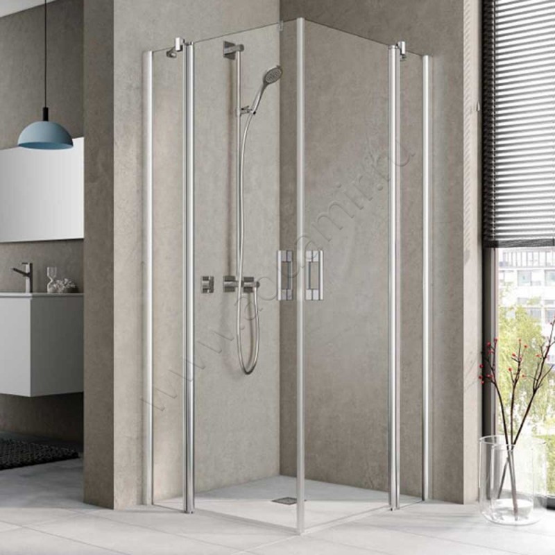 Маятниковая душевая дверь для комбинации с ответной частью Kermi Pega PEEPR12020VAK