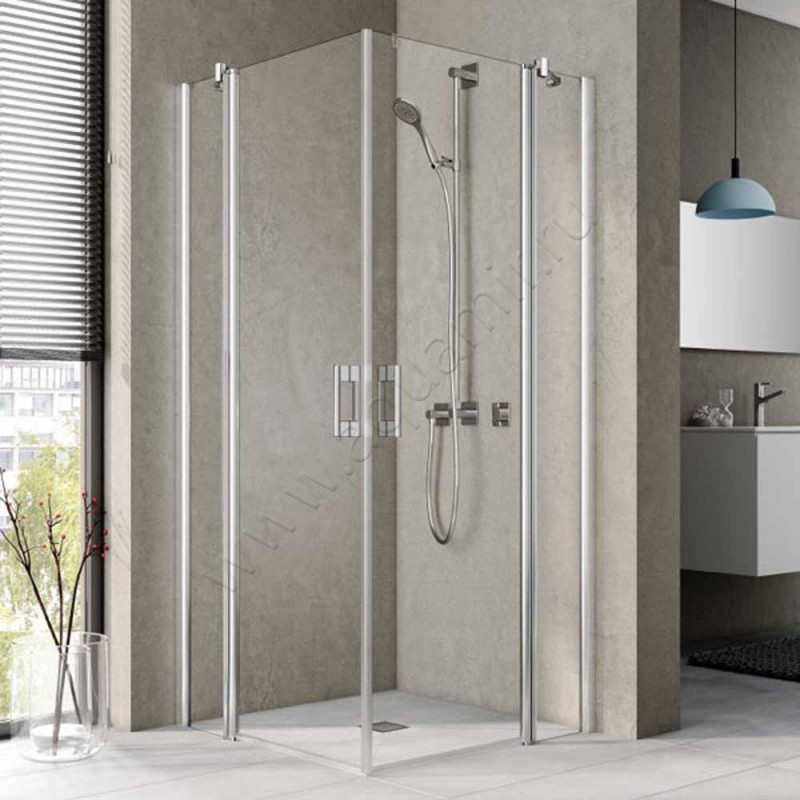 Маятниковая душевая дверь для комбинации с ответной частью Kermi Pega PEEPL07820VAK