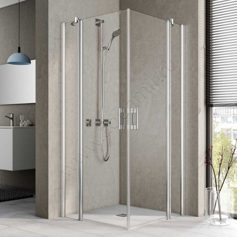 Маятниковая душевая дверь для комбинации с ответной частью Kermi Pega PEEPR07818VPK