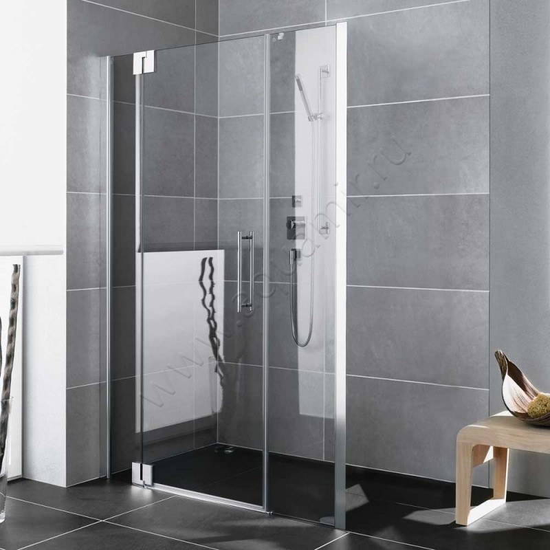 Маятниковая душевая дверь для боковой стенки Kermi Pasa XP PX1GL14320VPK