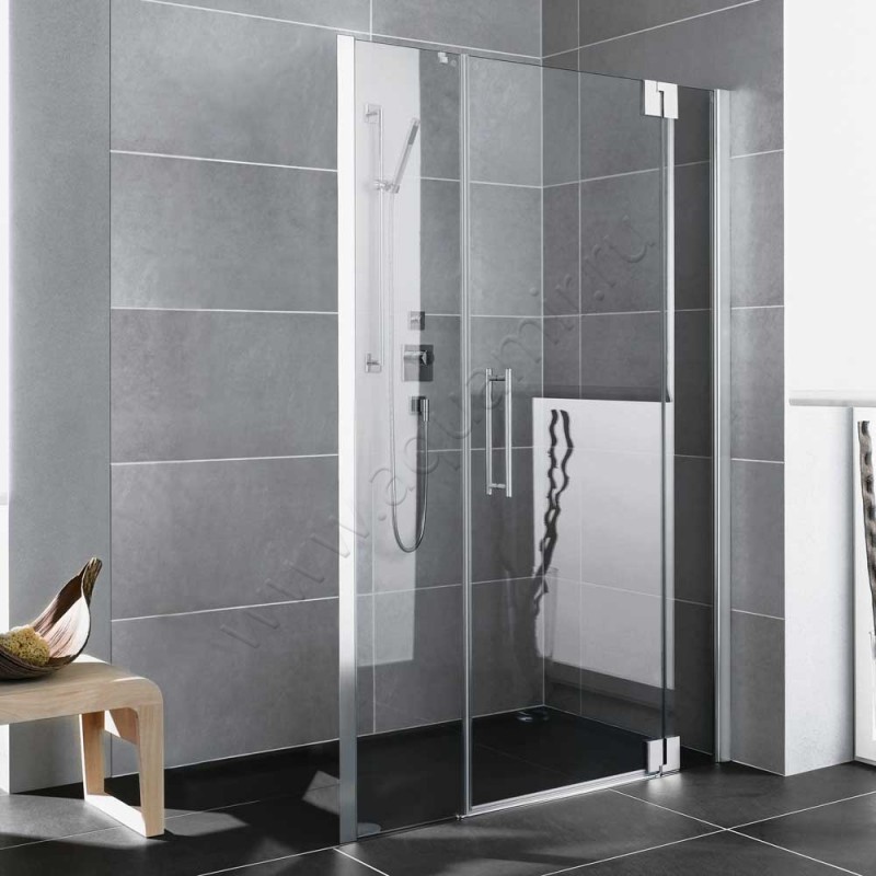 Маятниковая душевая дверь для боковой стенки Kermi Pasa XP PX1GR143201AK