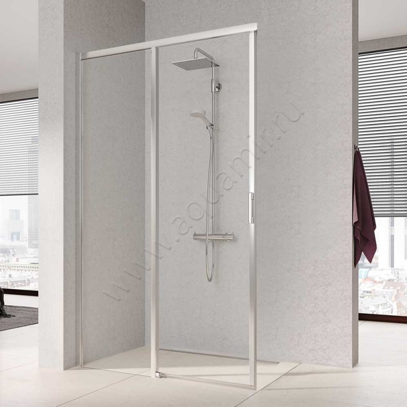 Раздвижная душевая дверь для комбинации с ответной частью Kermi Liga LIC2L080201PK