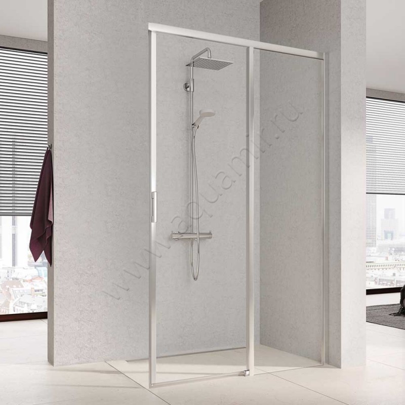 Раздвижная душевая дверь для комбинации с ответной частью Kermi Liga LIC2R075201AK