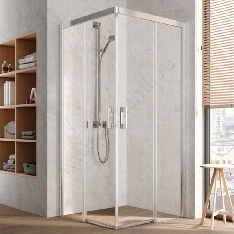 Раздвижная душевая дверь для комбинации с ответной частью Kermi Pega PEC2R12320VAK