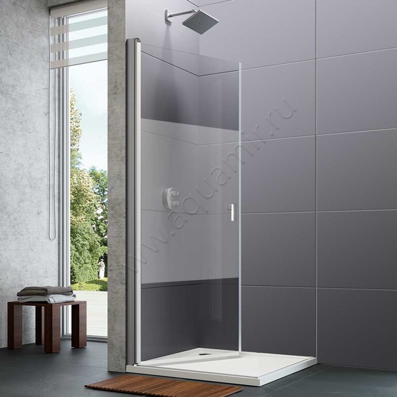 Маятниковая душевая дверь для боковой стенки Huppe Design pure 8P0617087373