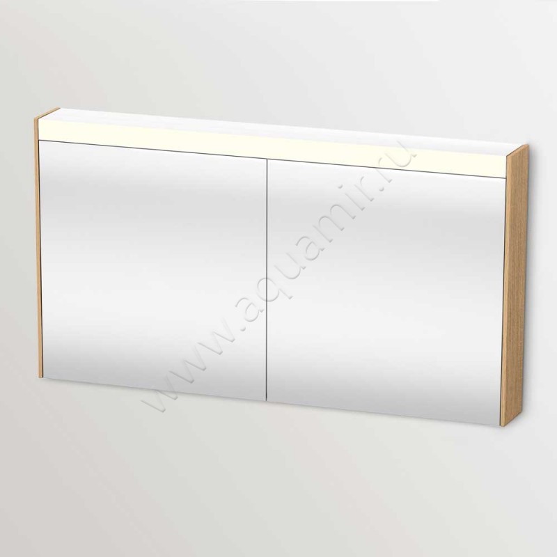 Зеркальный шкаф с подсветкой Duravit Brioso 122 см BR710403030