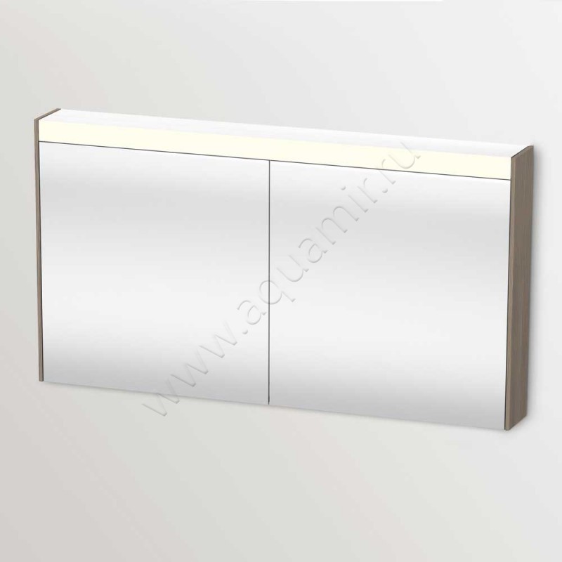 Зеркальный шкаф с подсветкой Duravit Brioso 122 см BR710403535