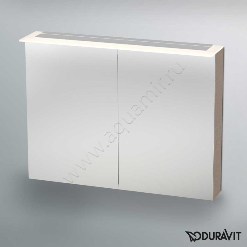 Зеркальный шкаф с подсветкой Duravit Happy D.2 100 см H2759507575