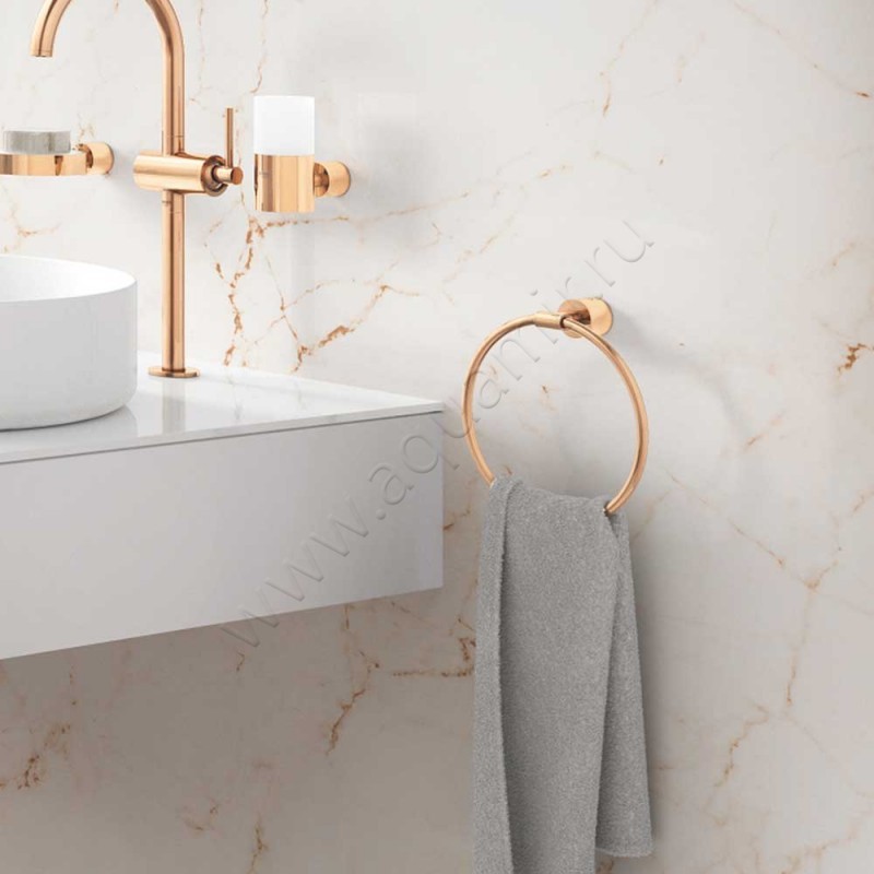 Полотенцедержатель Grohe Atrio New 20 см., медь 40307DA3