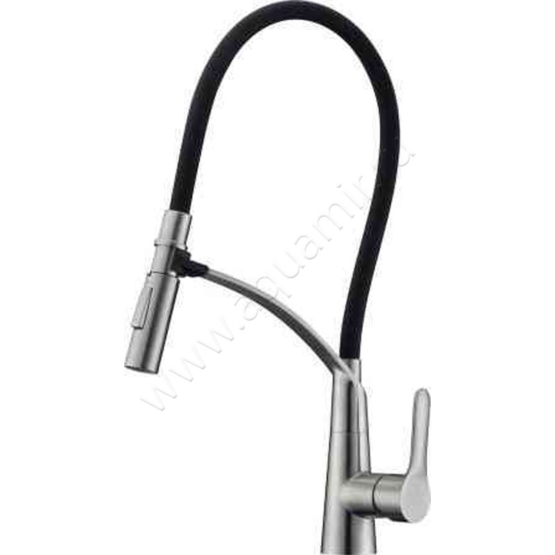 Смеситель для кухни BelBagno NOVA сатин матовый BB-LAM36-IN