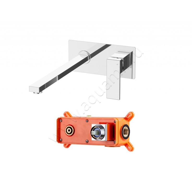 Встраиваемый смеситель для раковины BelBagno ROMANO хром ROM-BLM-CRM