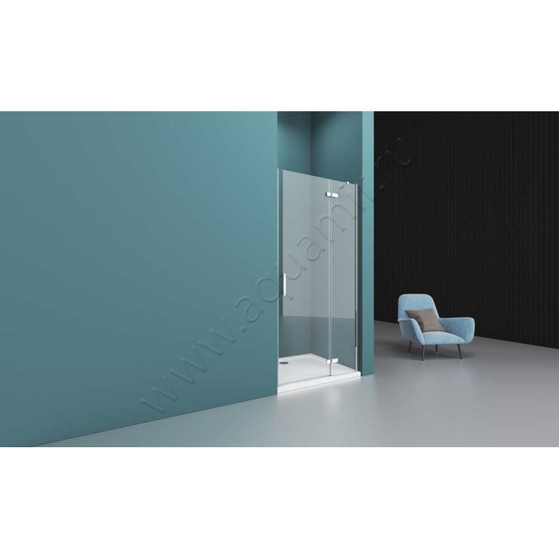 Душевая дверь в нишу BelBagno KRAFT KRAFT-B-12-60-20-C-Cr-R