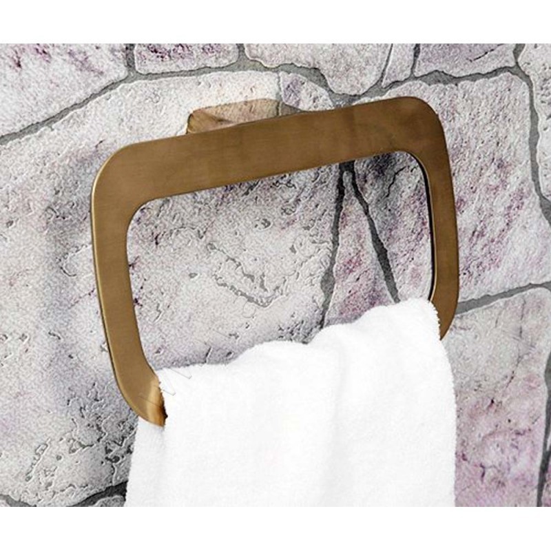 Полотенцедержатель Wasserkraft Aisch 24 см., золото K-5960