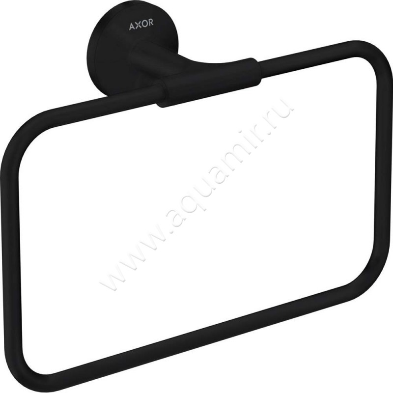 Полотенцедержатель Hansgrohe Axor Universal Circular 25 см., черный 42823670