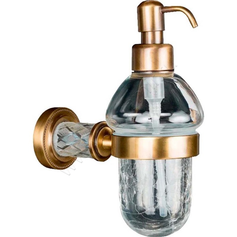 Дозатор Boheme Murano Cristal бронза 10912-CRST-BR