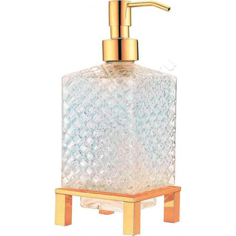 Дозатор Boheme золото 10225