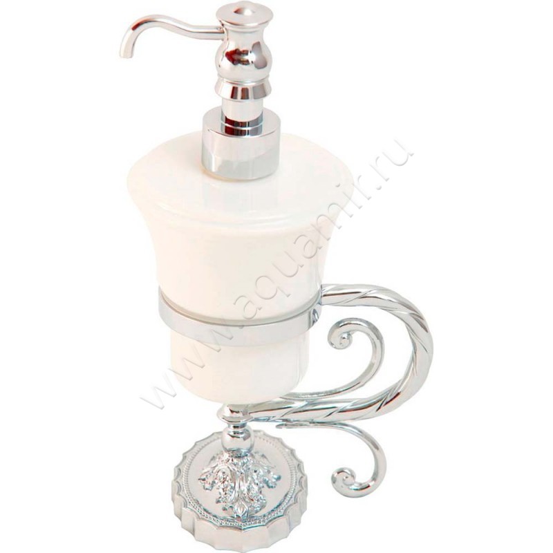 Дозатор Migliore Edera белый 16913