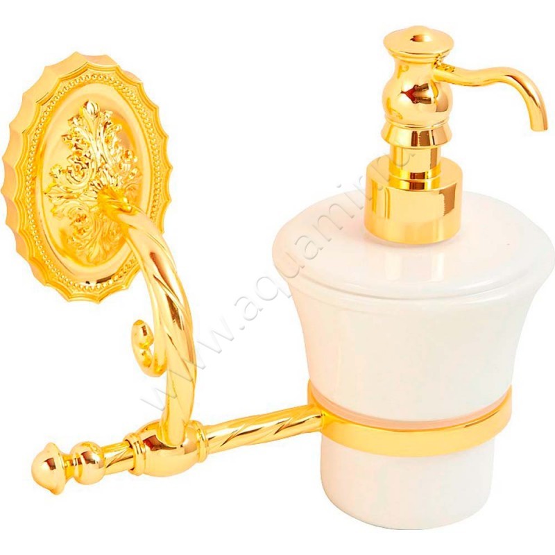 Дозатор Migliore Edera золото 16936