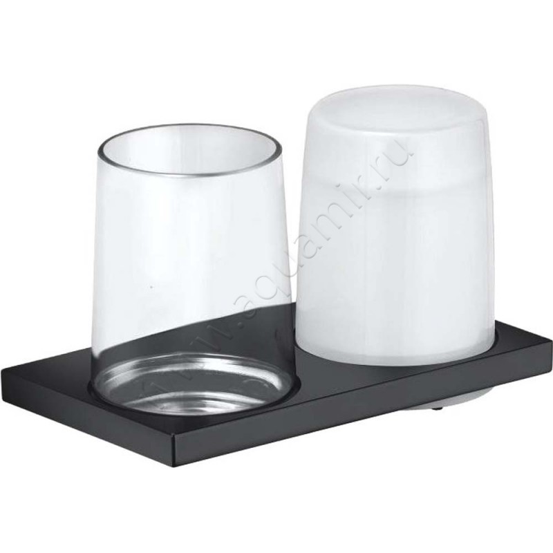 Дозатор Keuco Edition 11 черный хром 11153139000