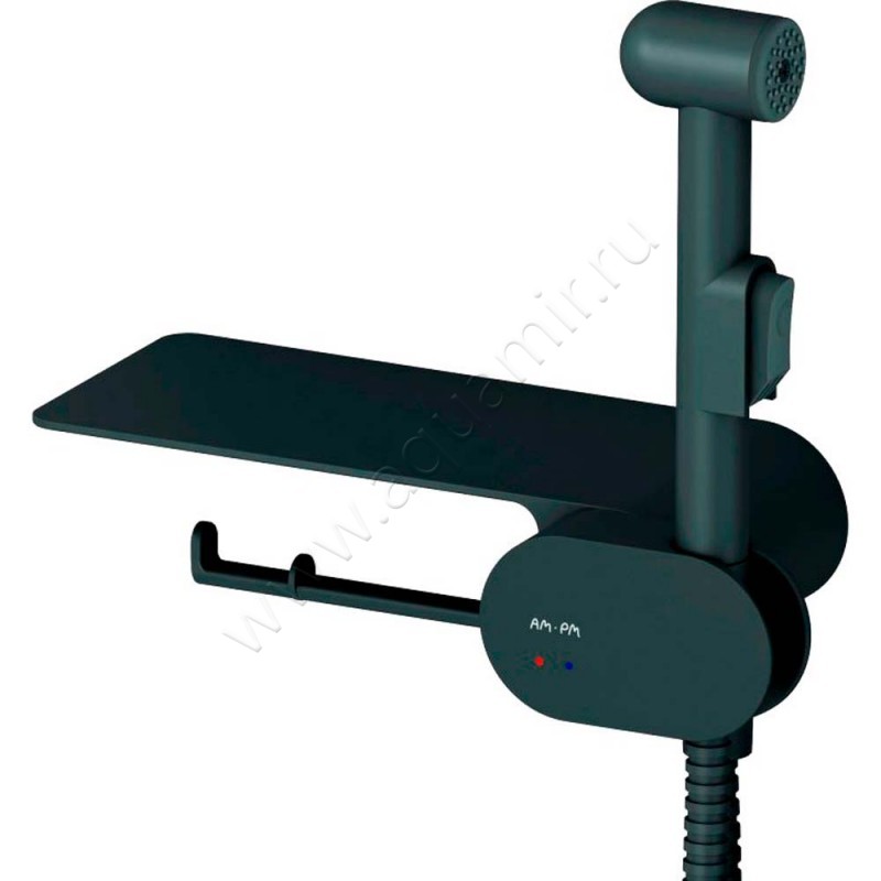 Гигиенический душ AM.PM Like со смесителем, черный F0202622