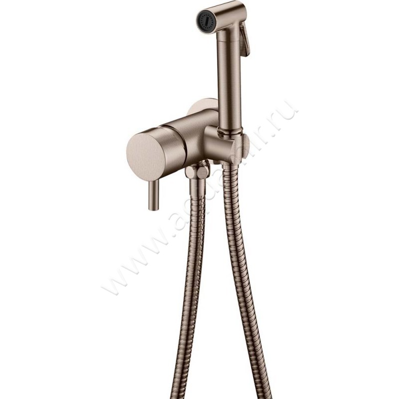 Гигиенический душ Boheme Uno со смесителем, сталь 467-NB