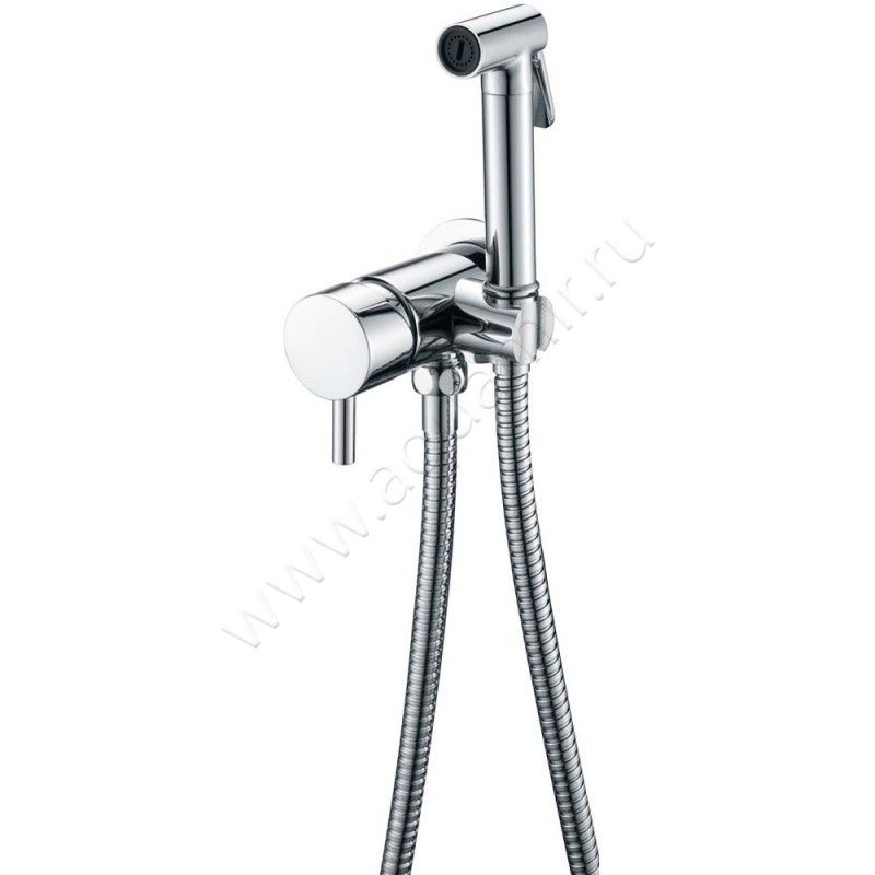 Гигиенический душ Boheme Uno со смесителем, хром 467-CR