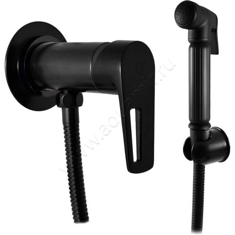 Гигиенический душ Rav Slezak Colorado со смесителем, черный CO247-1CMAT