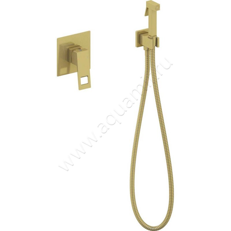 Гигиенический душ Timo Briana со смесителем, золото 7189-17SM