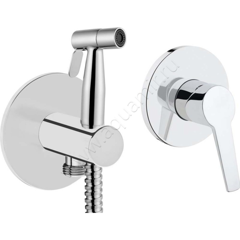 Гигиенический душ Vitra со смесителем, хром A49271EXP