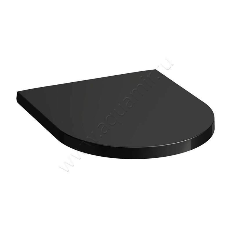 Крышка-сиденье Laufen Kartell by LAUFEN с микролифтом, черный 8913330200001